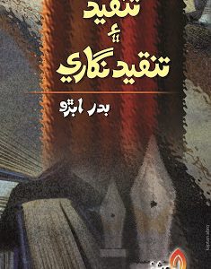 Tanqeed Aee Tanqeed Nigari-Badar Abro- تنقيد ۽ تنقيد نگاري ليکڪ بدر ابڙو